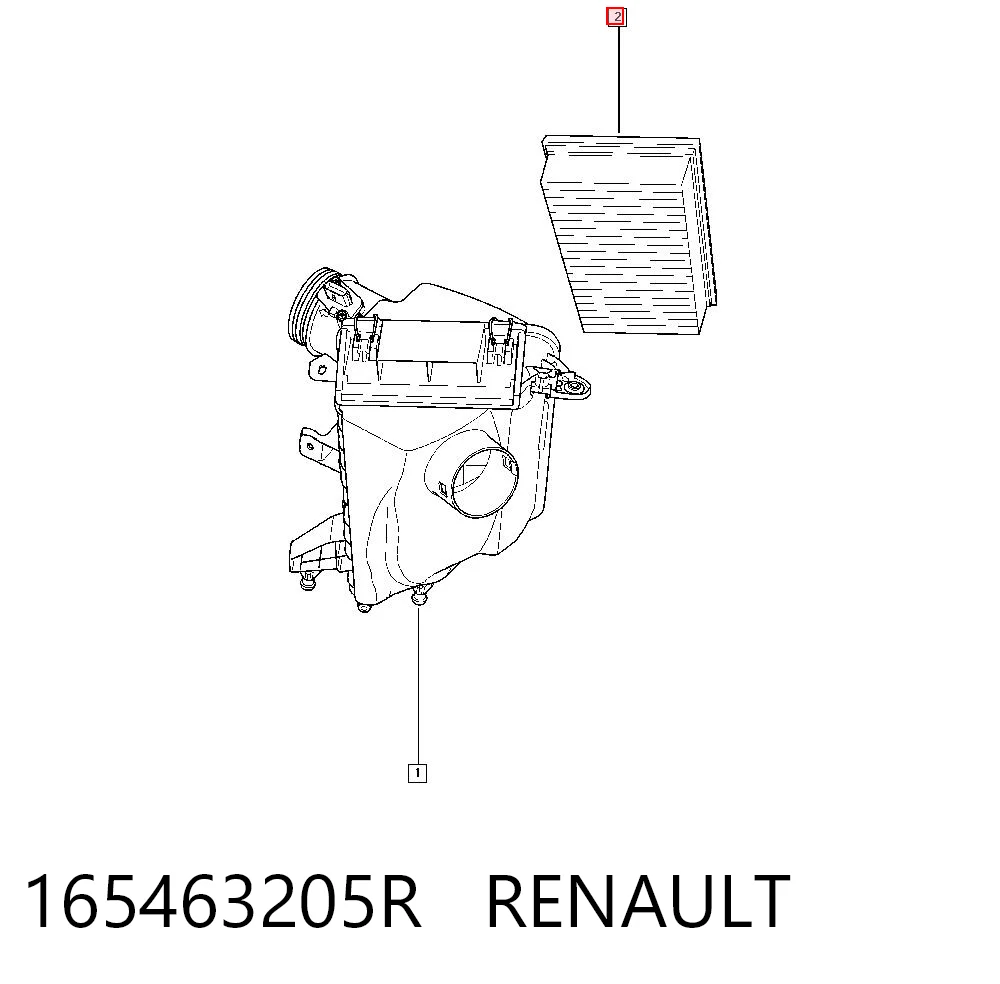 Nissan Qashqai I Hava filtresi