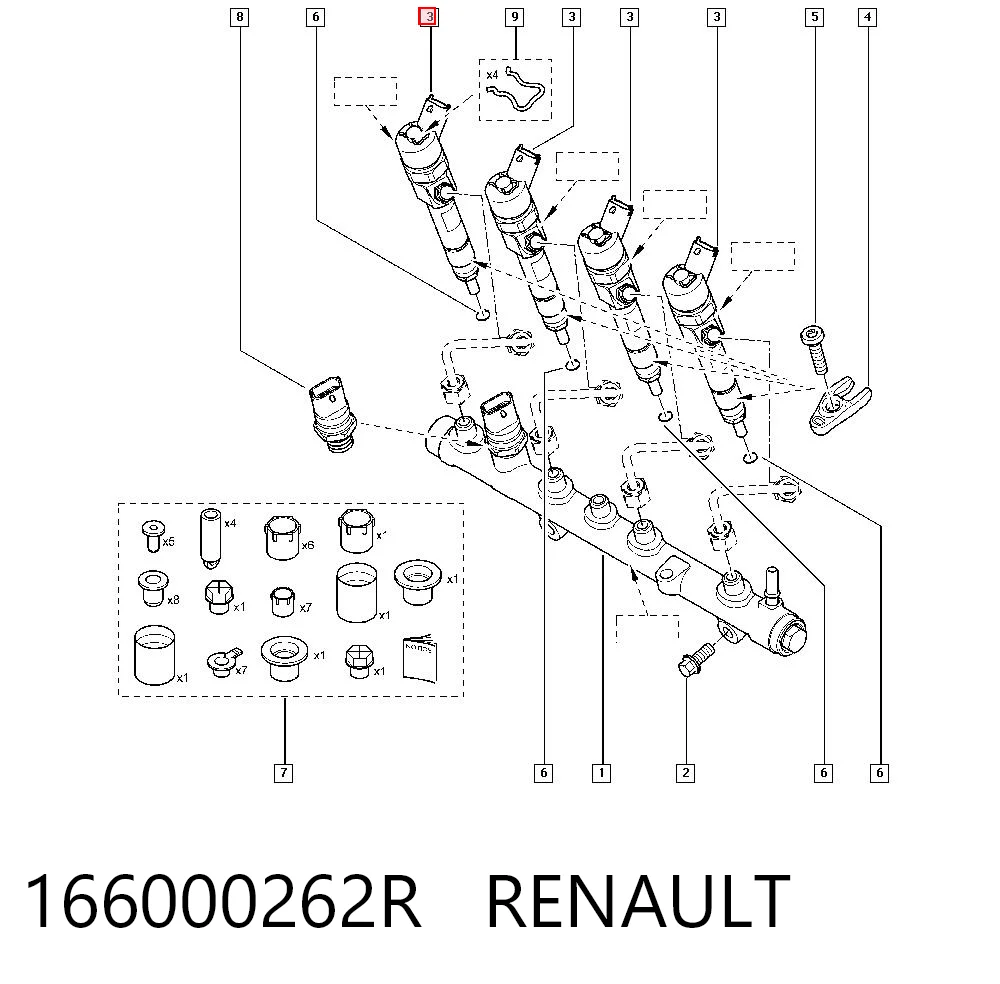 Renault Megane I Enjektör Türkiye fiyatı