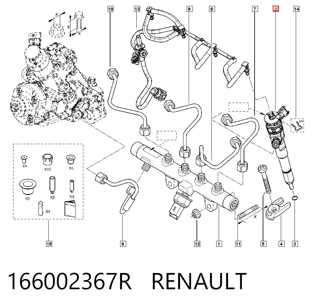 Renault Clio IV Enjektör fiyatları