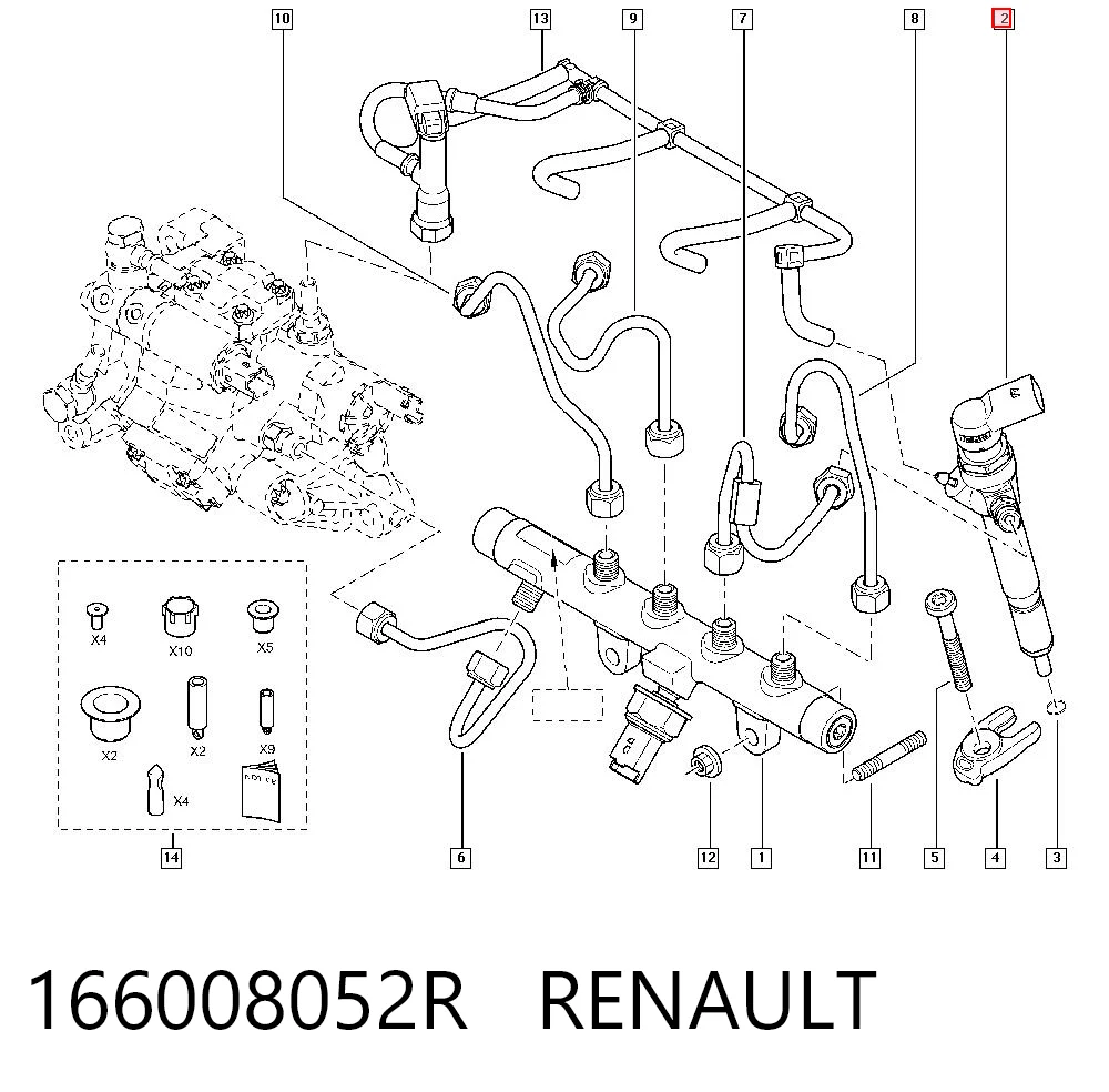 166008052R Renault (RVI)