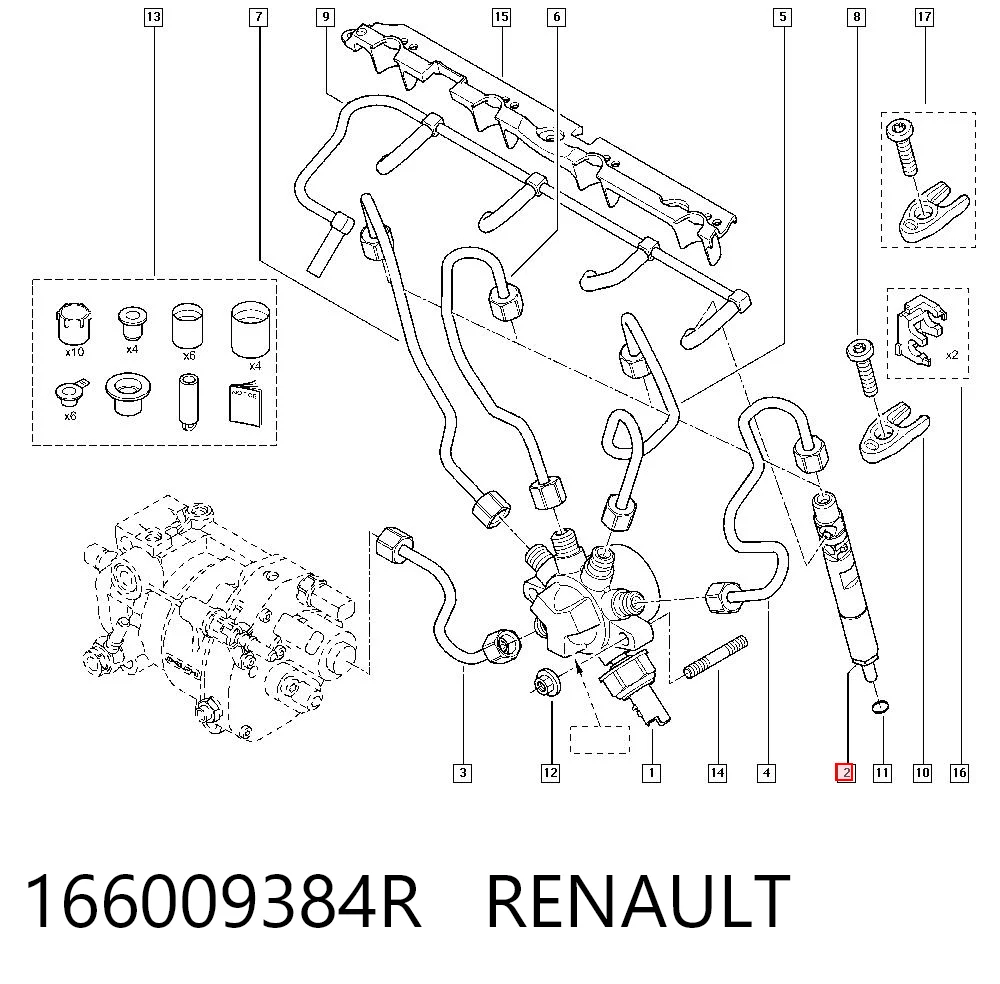 Renault Megane II Enjektör