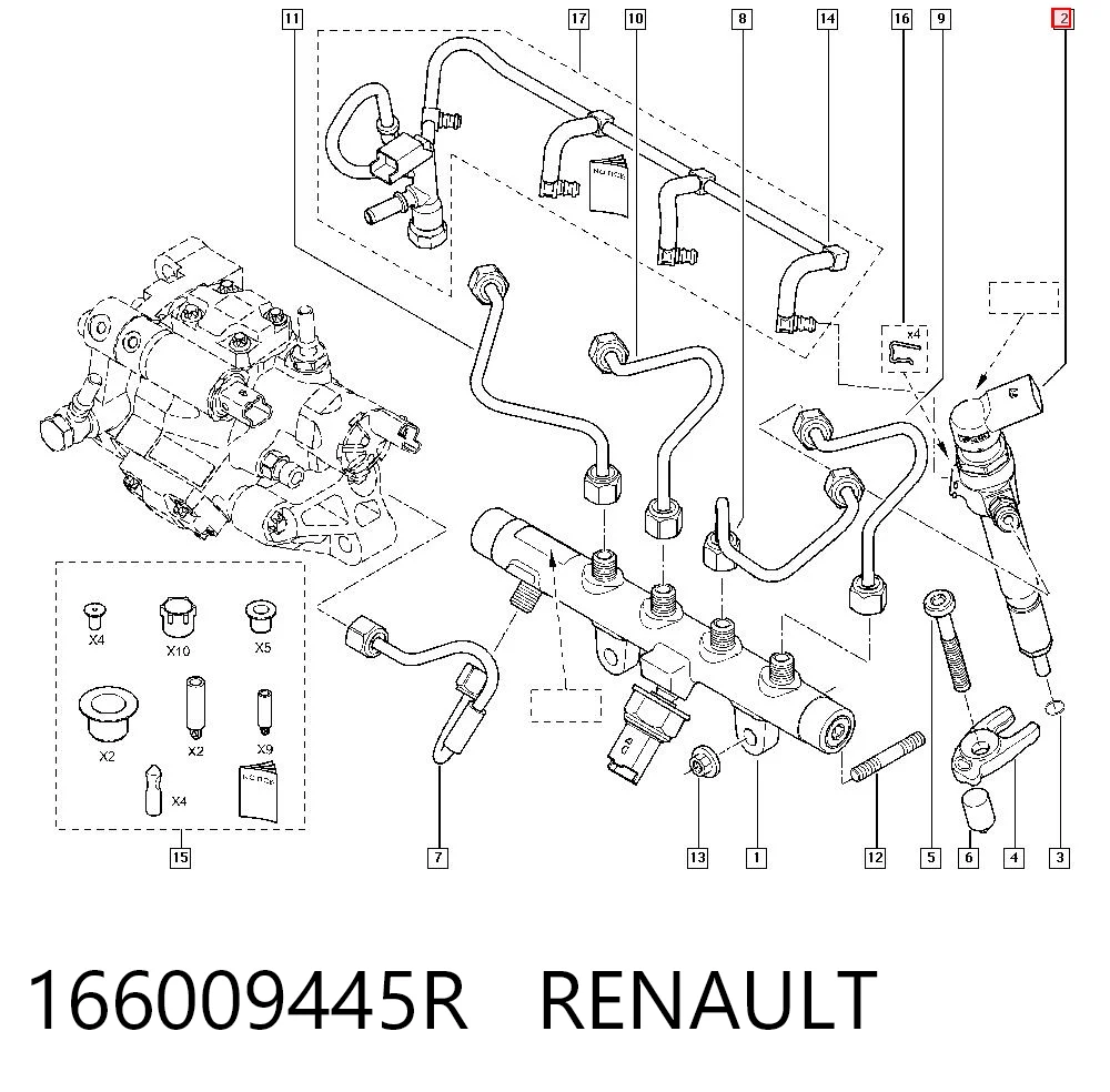 Renault Megane II Enjektör