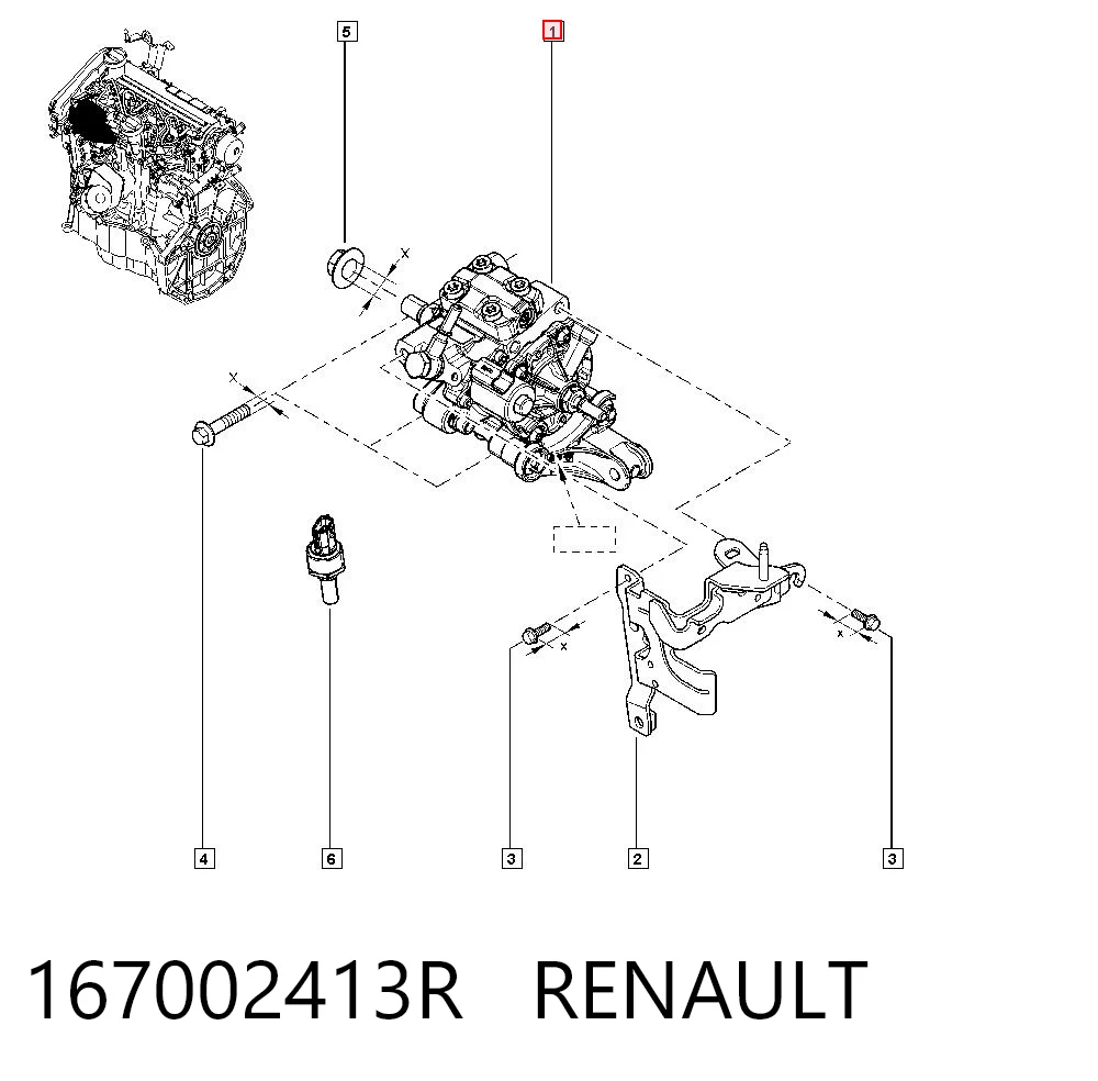 Renault Megane IV Mazot pompası