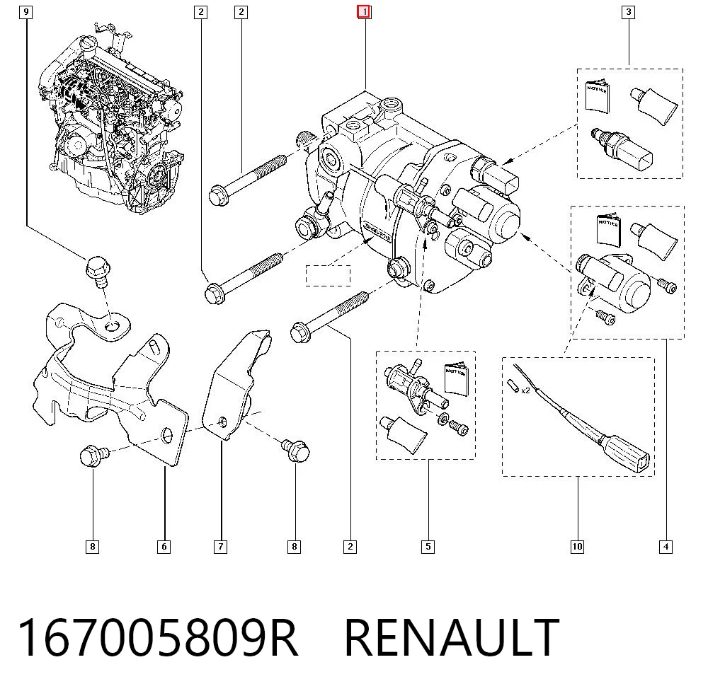 Renault Clio SYMBOL Mazot pompası Türkiye fiyatı