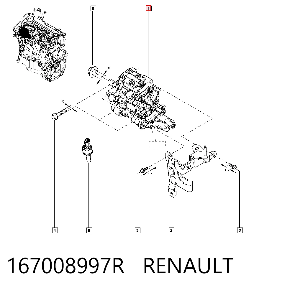 Renault Megane IV Mazot pompası