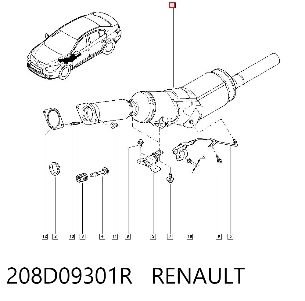 Renault Megane III DPF