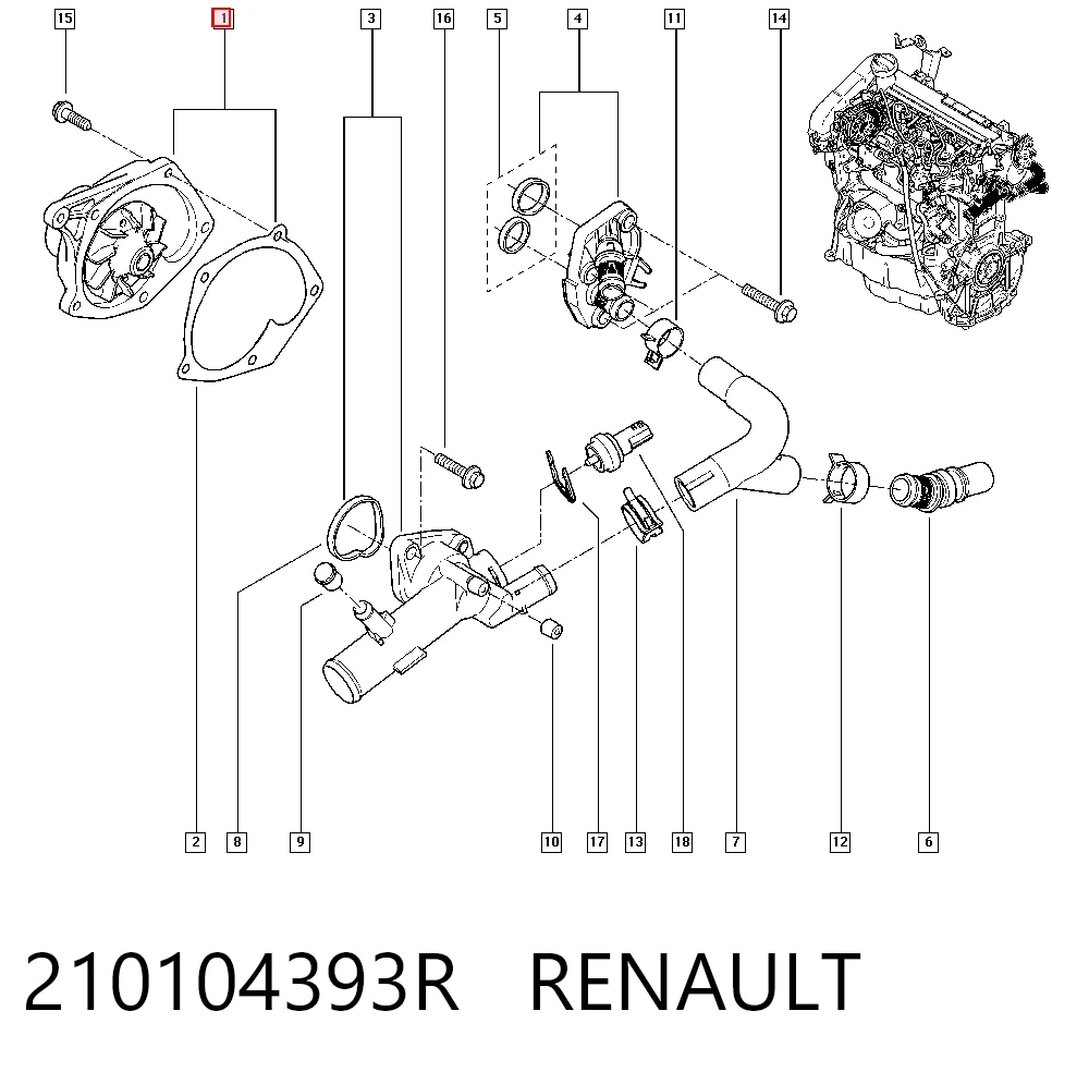 Renault Clio  Devirdaim pompası