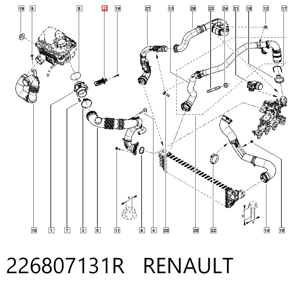 Megane IV MAP sensörü