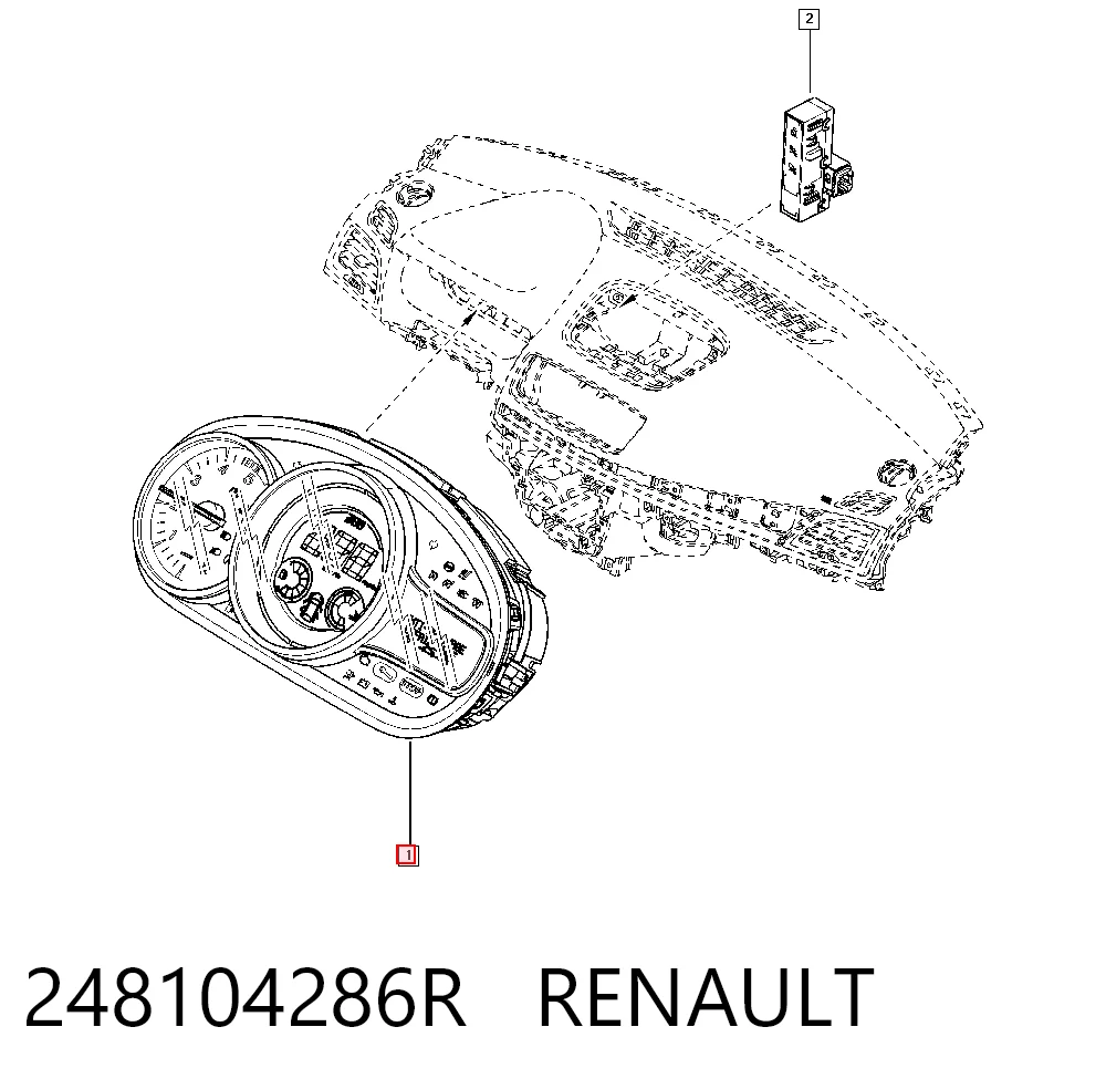 Megane III Gösterge paneli