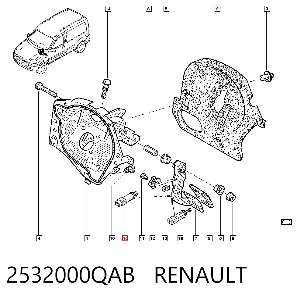 Dacia Logan I Fren Pedal Müşürü Türkiye fiyatı