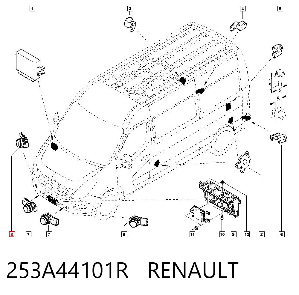 253A44101R Renault (RVI)