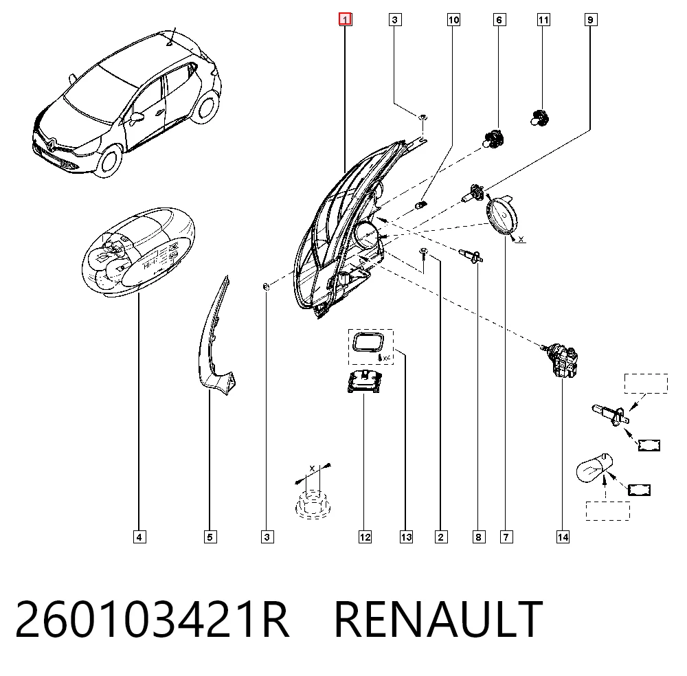 260103421R Renault (RVI)