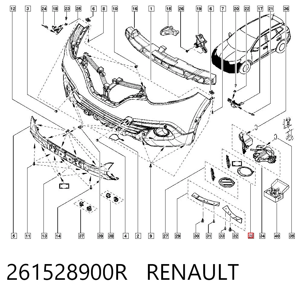 261528900R Renault (RVI)