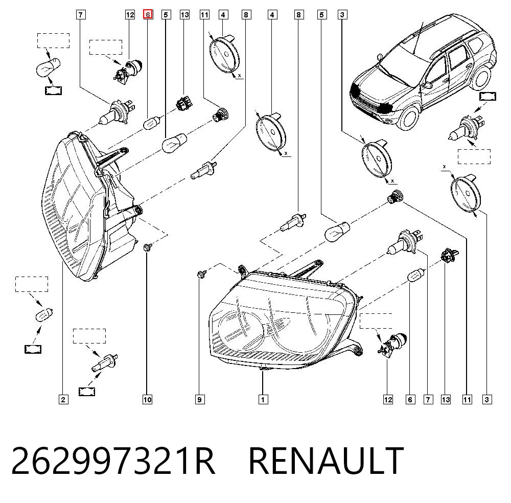 262997321R Renault (RVI)