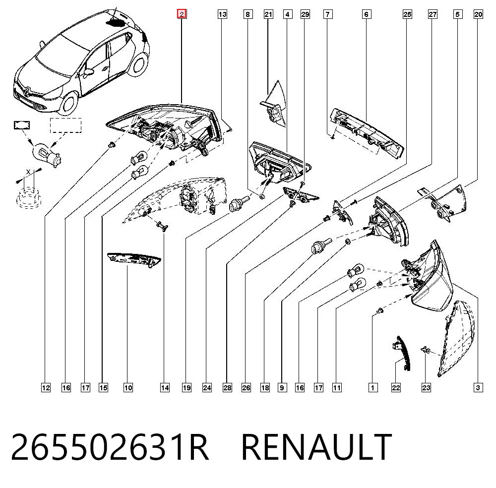 265502631R Renault (RVI)