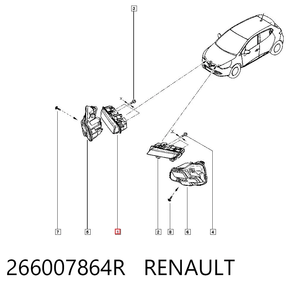 266007864R Renault (RVI)