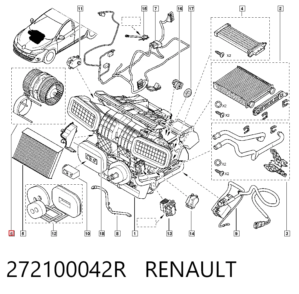 Renault Megane III Kalorifer fan motoru Türkiye fiyatı