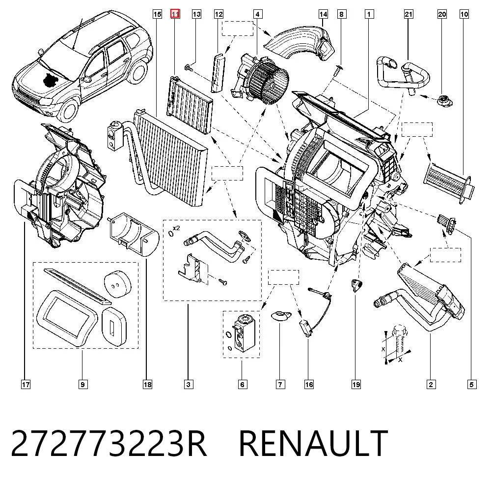 Renault Clio  Polen filtresi