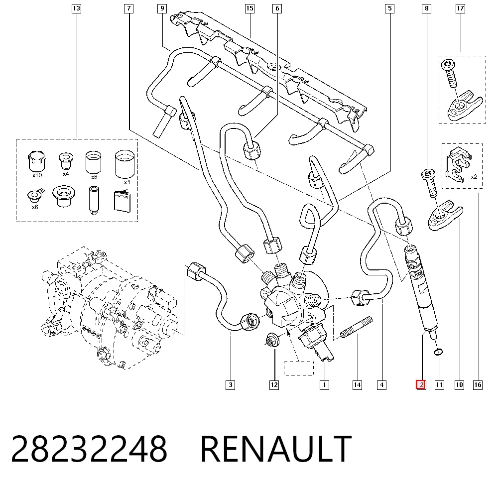 Renault Megane II Enjektör sıfır
