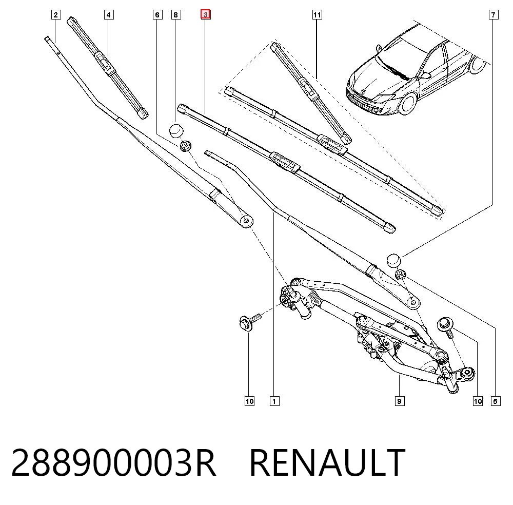 Citroen C3 I Silecek Süpürgesi Türkiye fiyatı