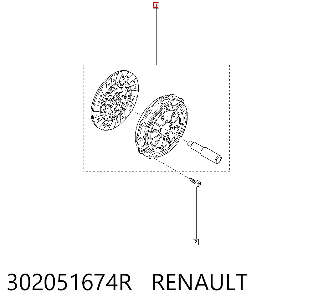 Renault Clio V Kavrama seti