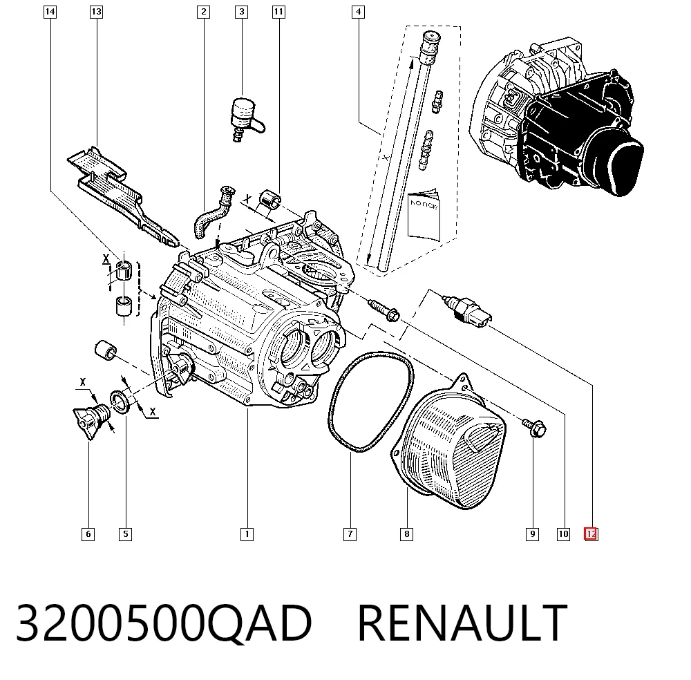 3200500QAD Renault (RVI)