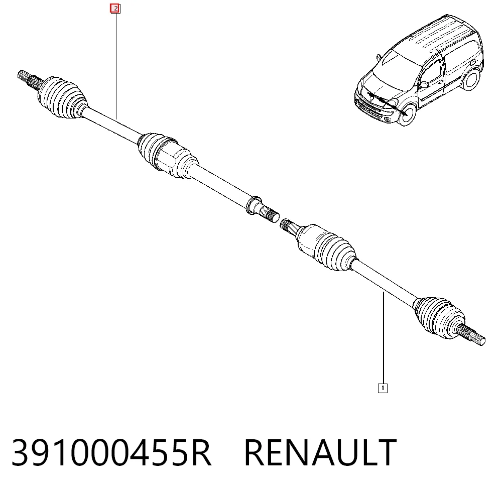 Renault Megane II Sağ aks Türkiye fiyatı