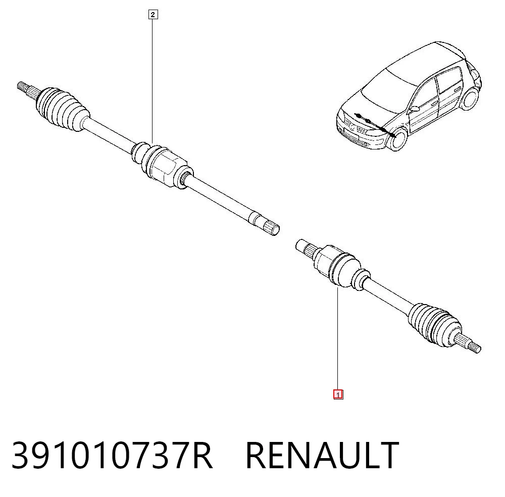 Megane II Sol aks