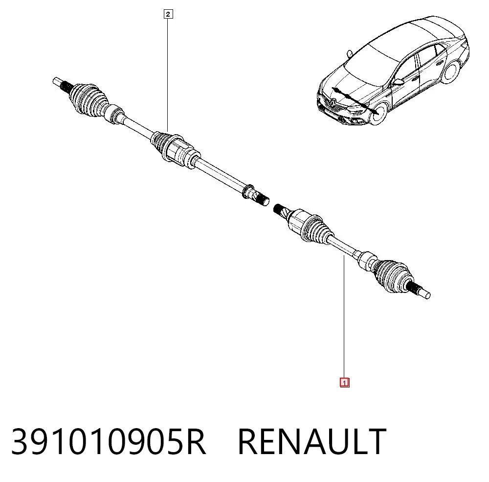 Renault Megane IV Iç aks kafası Türkiye fiyatı