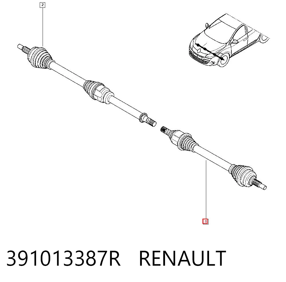 Renault Fluence  Sol aks