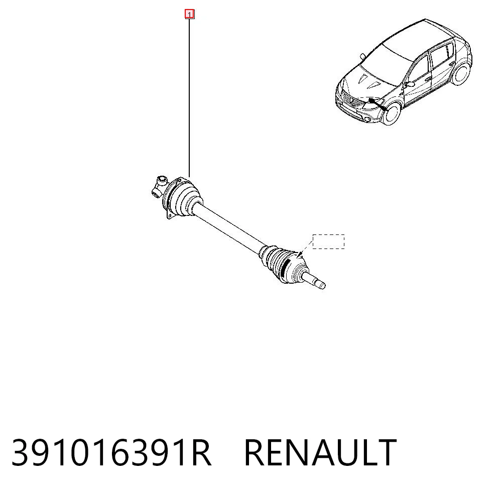 Dacia Logan I Sol aks
