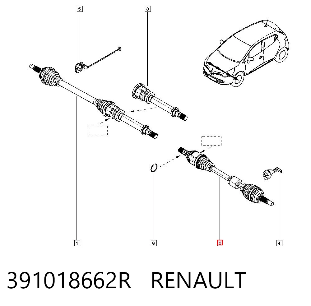 Clio IV Sol aks