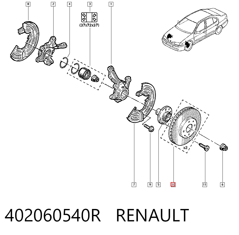 Renault Clio SYMBOL Ön fren diski takimi Türkiye fiyatı