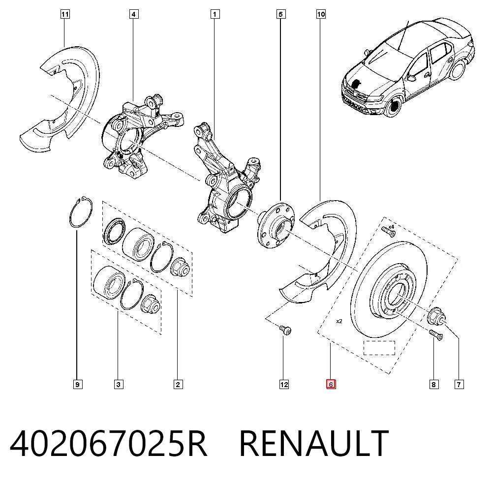 Renault Clio IV Fren diski takimi Türkiye fiyatı