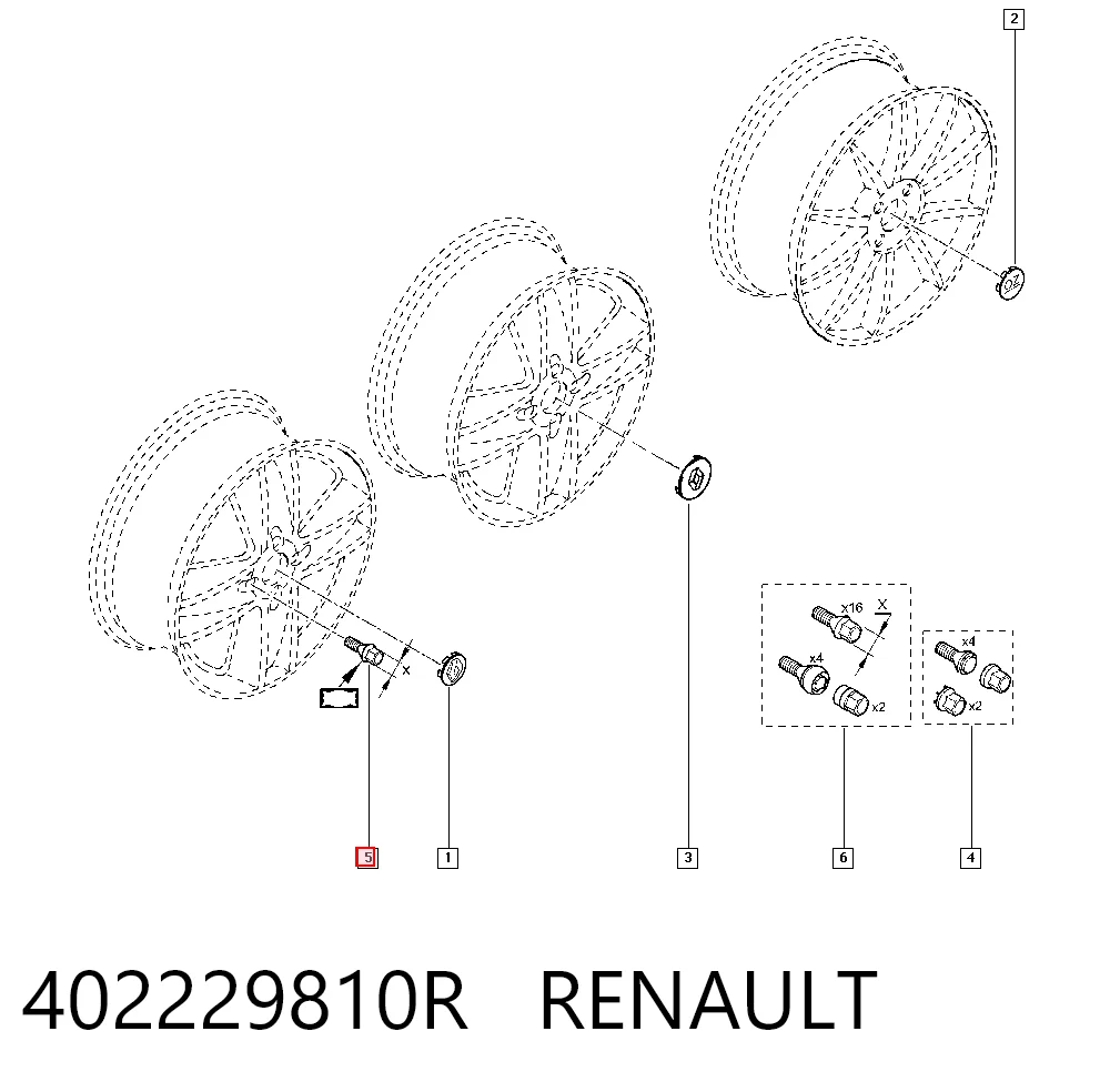 402229810R Renault (RVI)