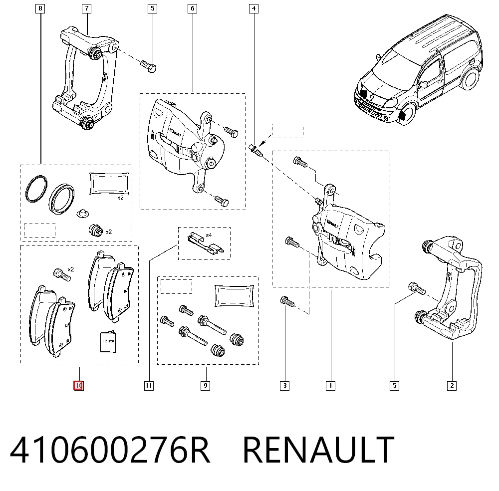 410600276R Renault (RVI)