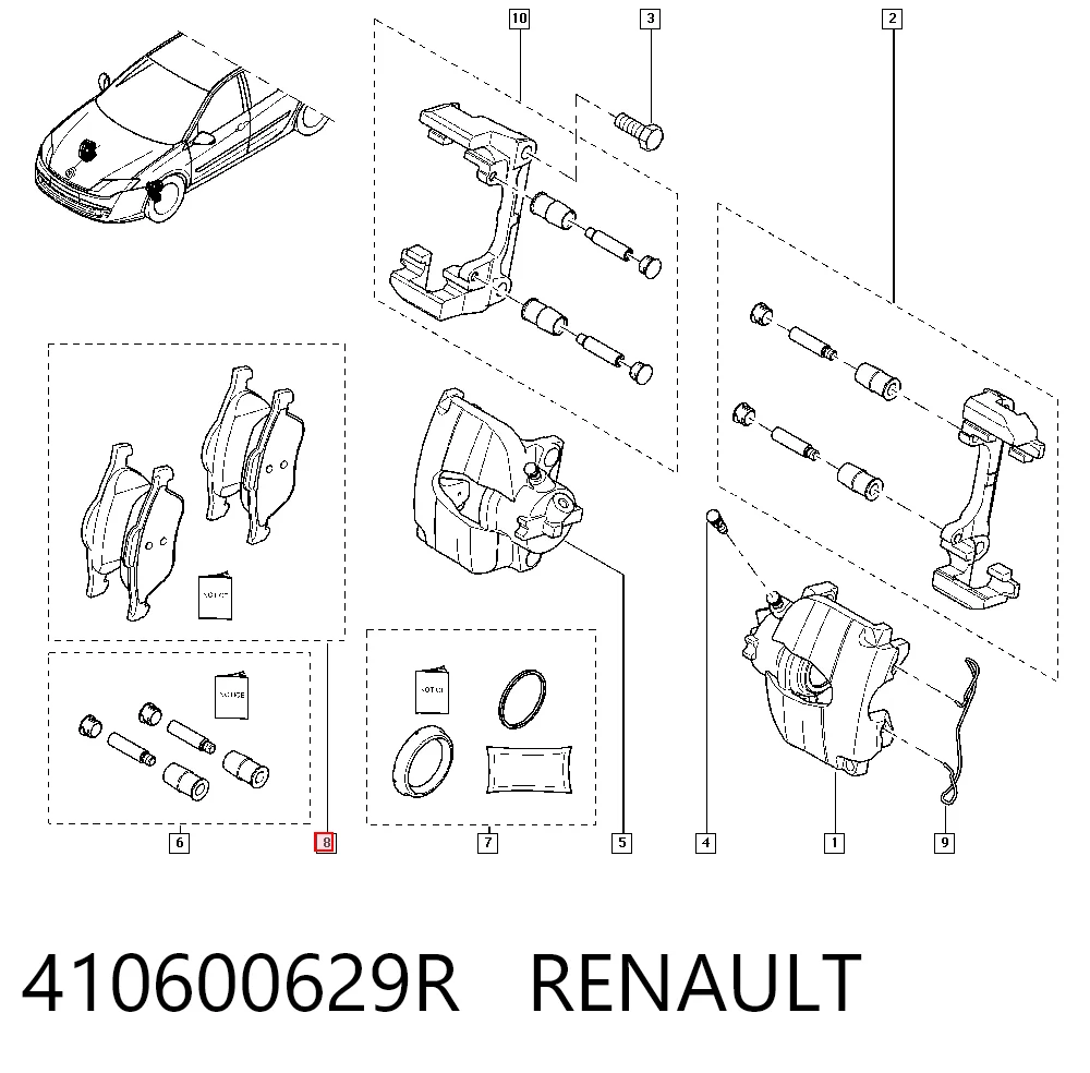 410600629R Renault (RVI)