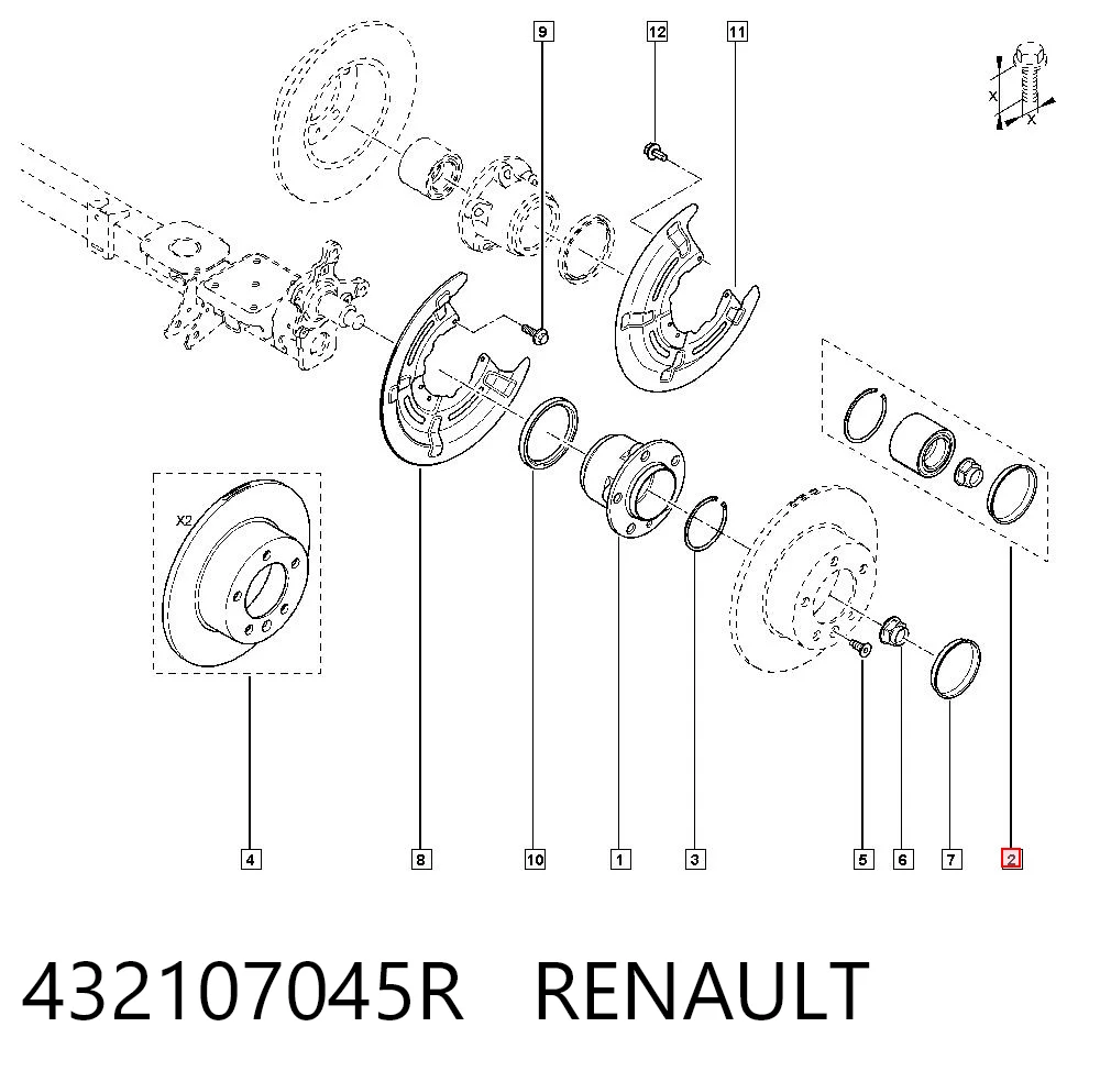 432107045R Renault (RVI)