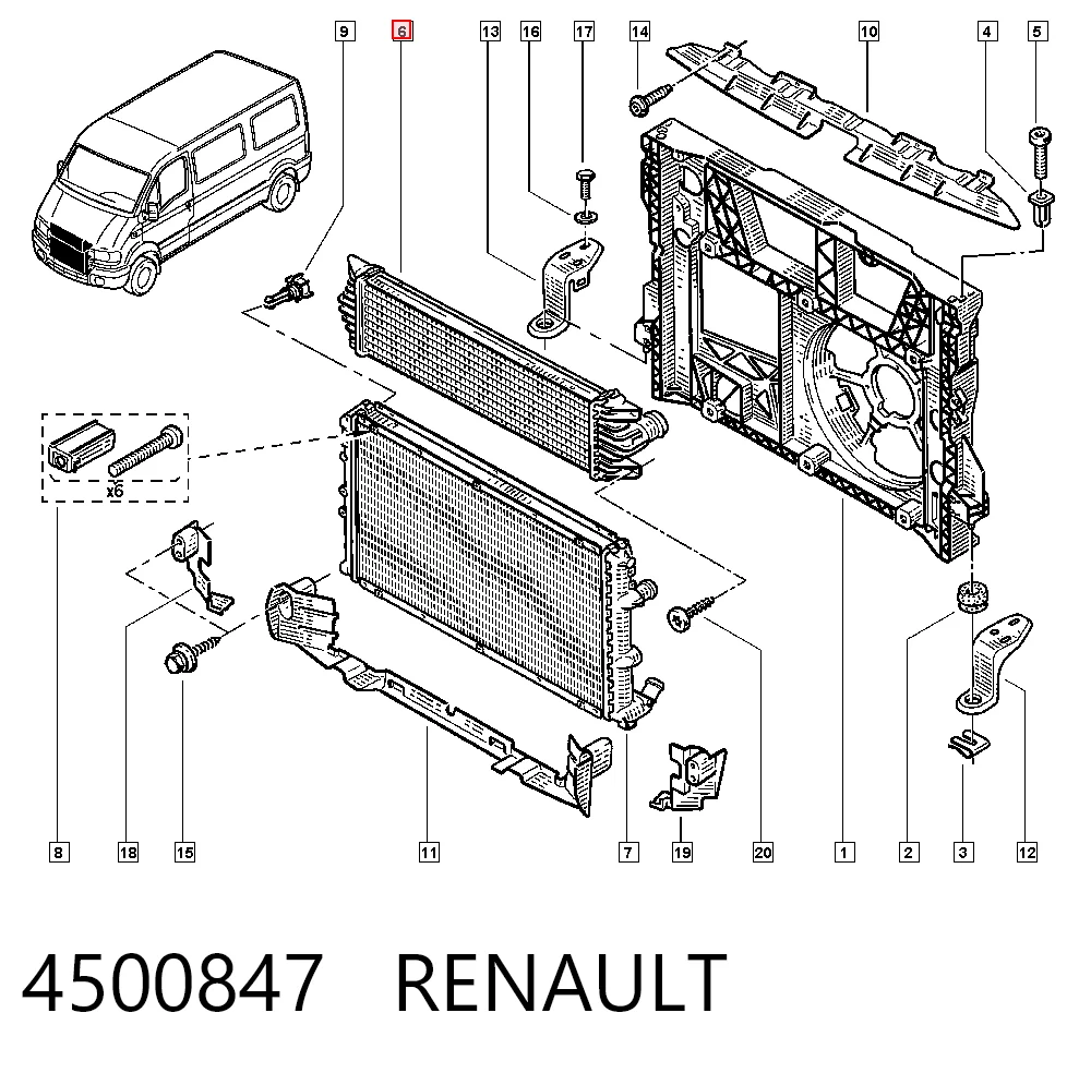 4500847 Renault (RVI)