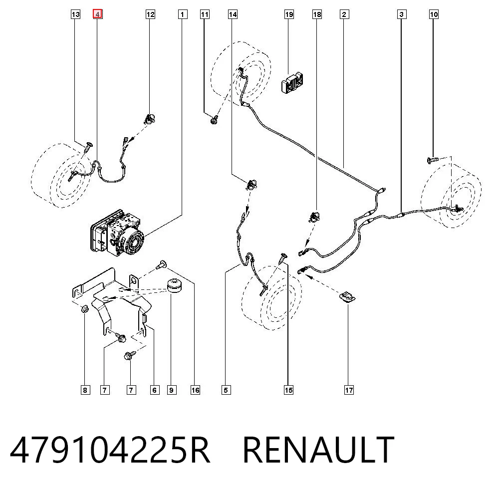 479104225R Renault (RVI)
