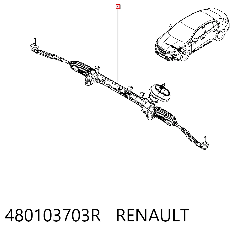 Megane IV Direksiyon kutusu