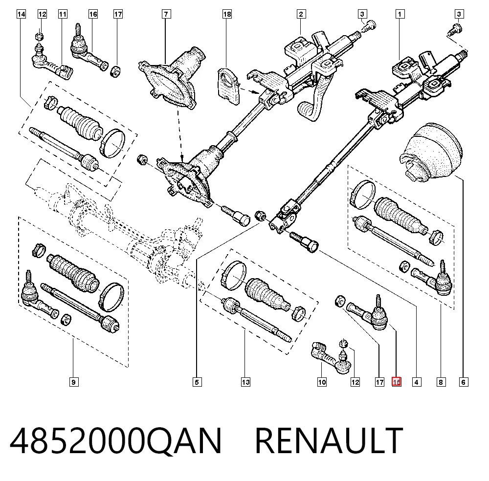 Kangoo  Rot başı
