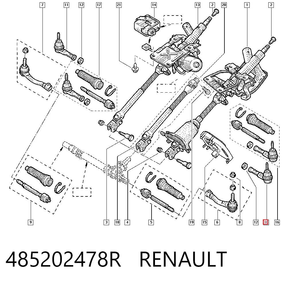 Clio II Rot başı