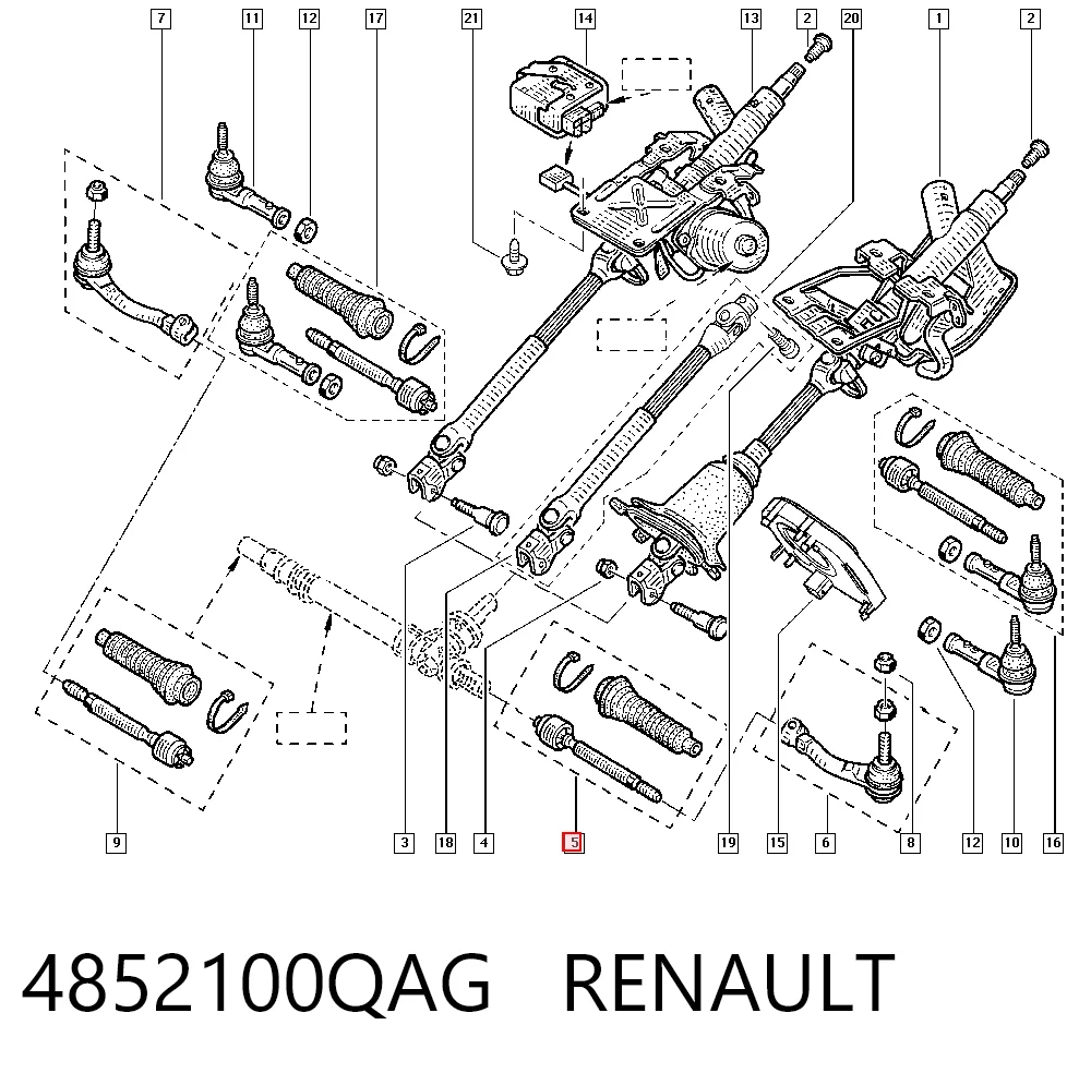Renault Kangoo I Rot kolu
