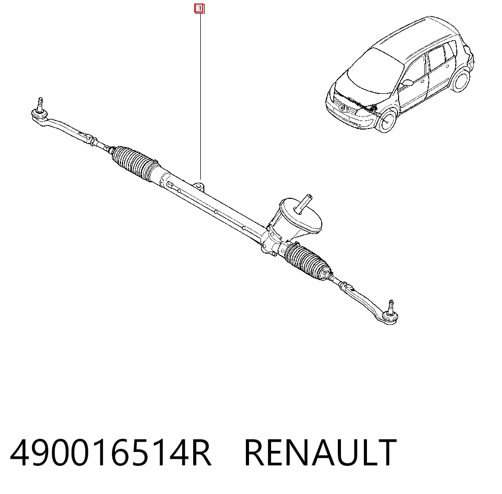 Megane II Direksiyon kutusu