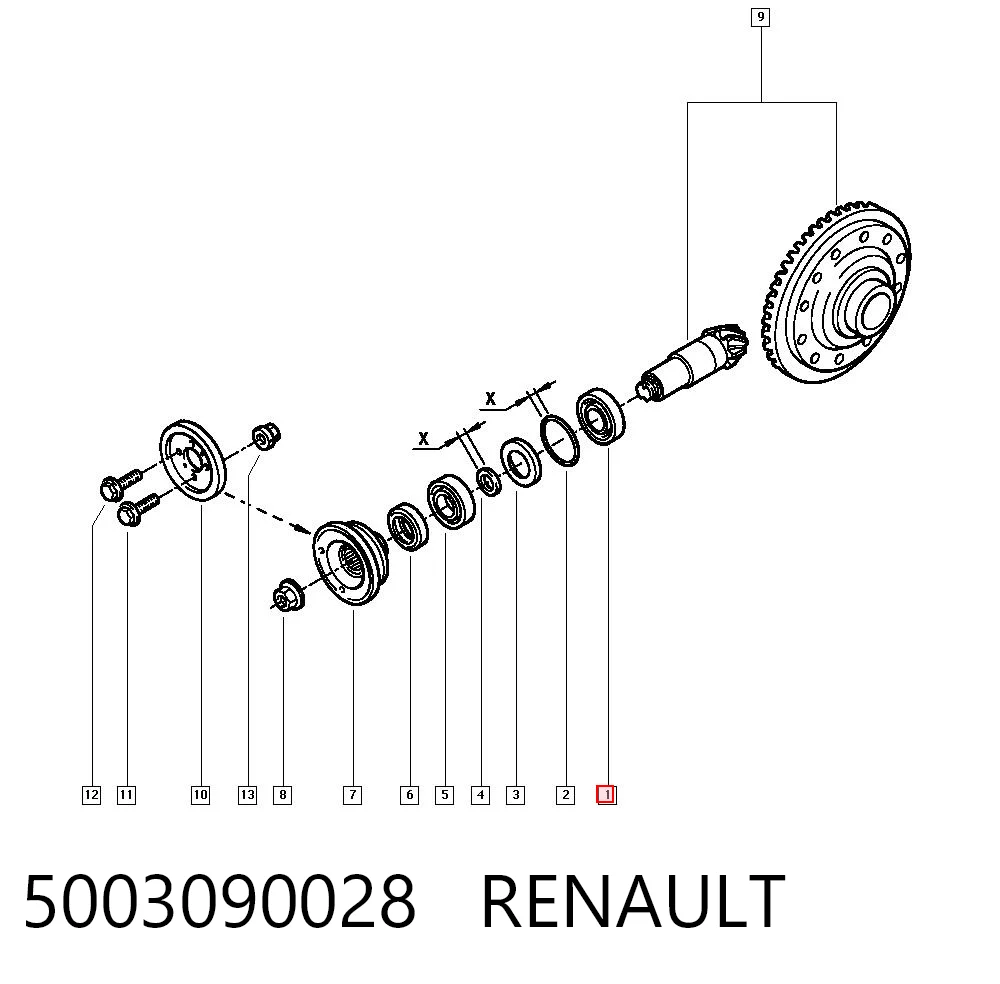 5003090028 Renault (RVI)