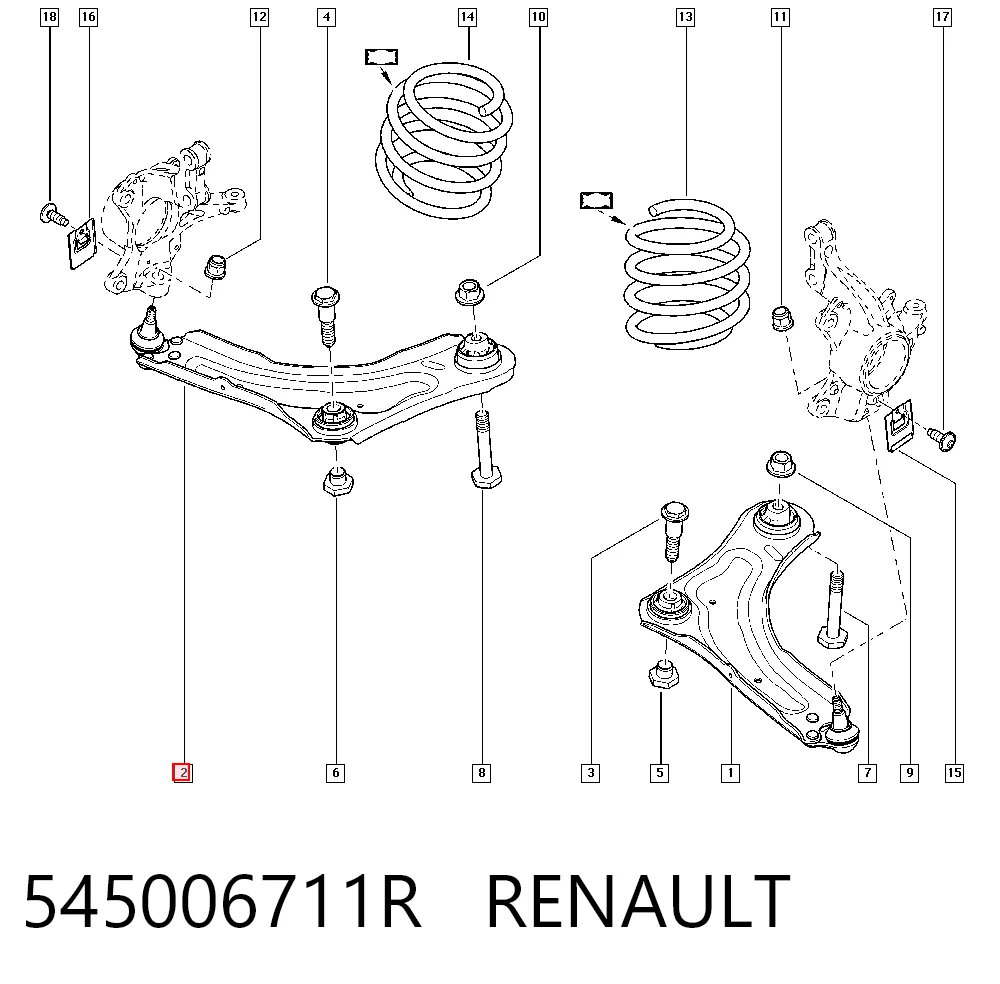 Renault Fluence  Sağ alt salıncak Türkiye fiyatı