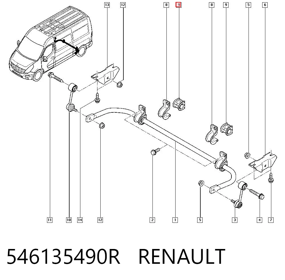 546135490R Renault (RVI)
