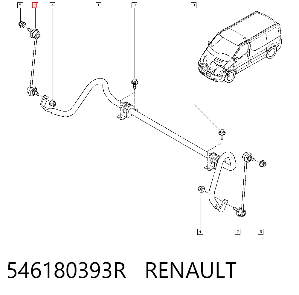 Renault Clio III Ön Z rot