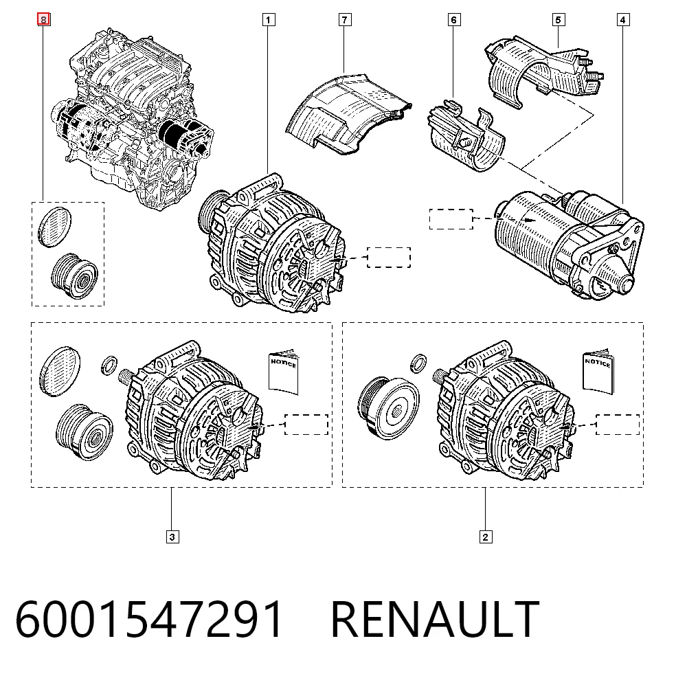 6001547291 Renault (RVI)